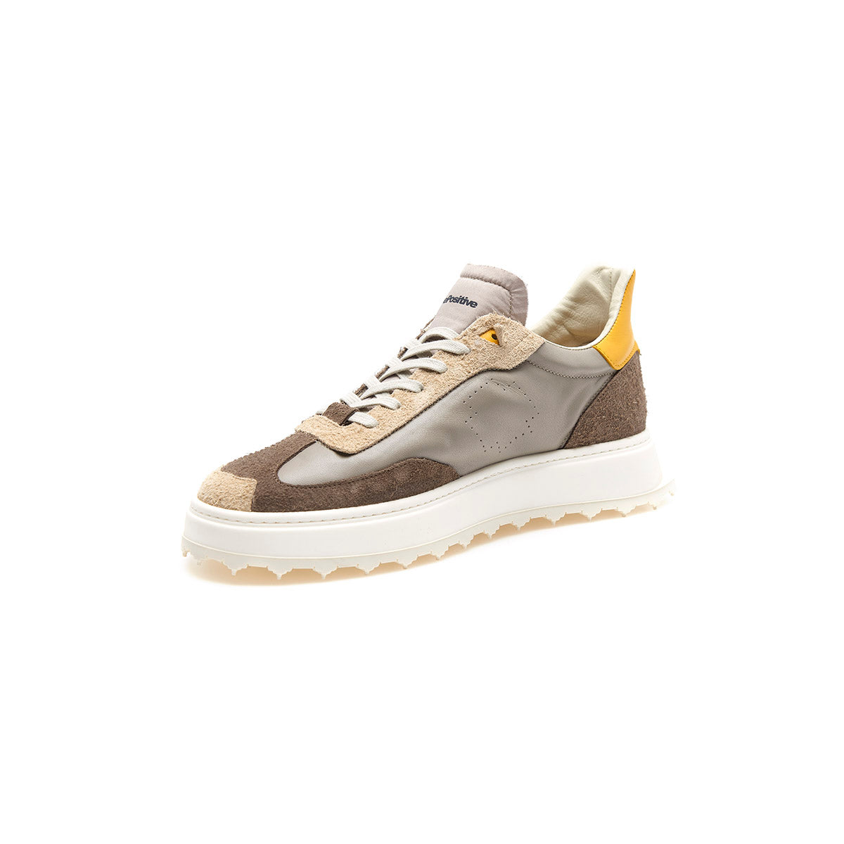 スニーカー Bepositive S5CUPRACE01/LEP Sneakers Cuprace Wing - Leather BePositive Cuprace Wing white leather sneaker | H-Brands
