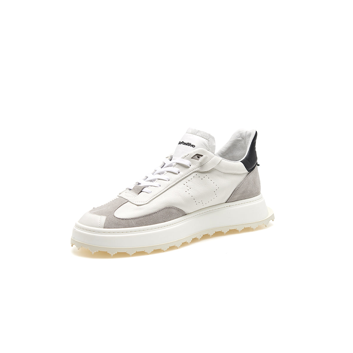 スニーカー Bepositive S4CUPRACE01/LES Sneakers Cuprace Wing - Leather BePositive Cuprace Wing sneaker in white and beige leather
